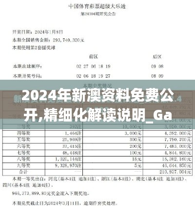 2024年新澳资料免费公开,精细化解读说明_Galaxy1.281