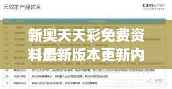 新奥天天彩免费资料最新版本更新内容,有效解答解释落实_pack18.901