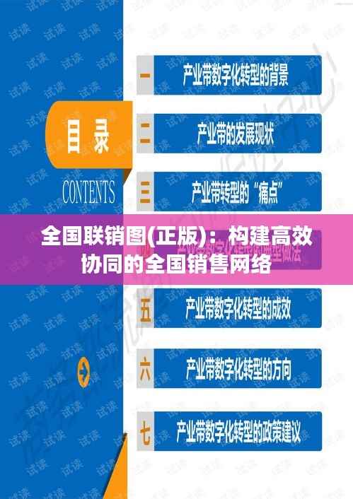 全国联销图(正版):构建高效协同的全国销售网络
