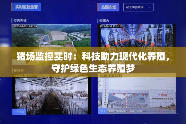 猪场监控实时：科技助力现代化养殖，守护绿色生态养殖梦