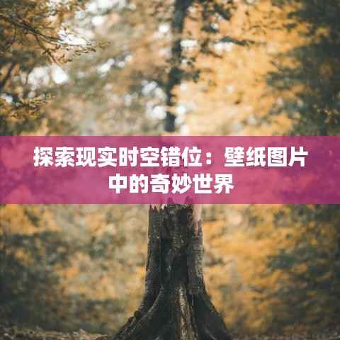 探索现实时空错位:壁纸图片中的奇妙世界