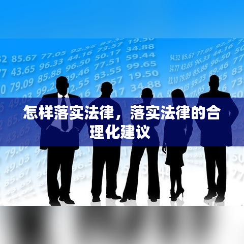 怎样落实法律,落实法律的合理化建议