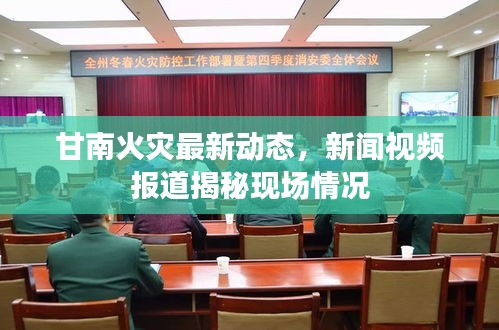 甘南火灾最新动态，新闻视频报道揭秘现场情况