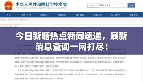 今日新塘热点新闻速递,最新消息查询一网打尽!